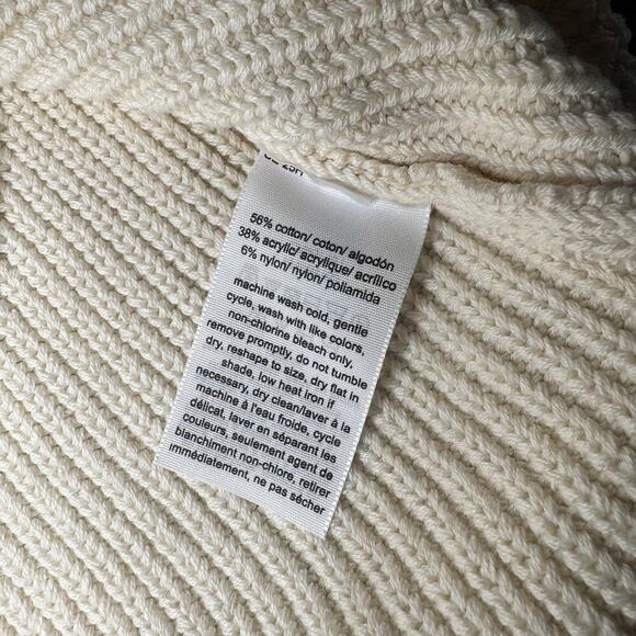 NWT Tommy Jeans White Knit Sweater Tank Top L Classic Summer Layering - Picture 5 of 6